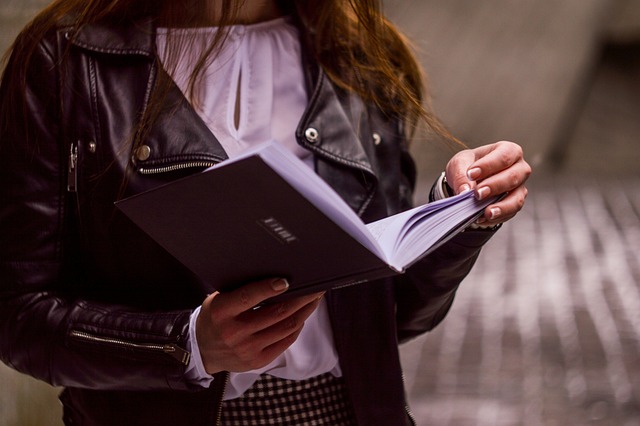 people, girl, female, woman, reading, book, knowledge, study, education, leather, jacket, reading, reading, reading, reading, reading, book, study, study, study, education, education, jacket, jacket