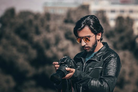 Trendy Leather Jacket